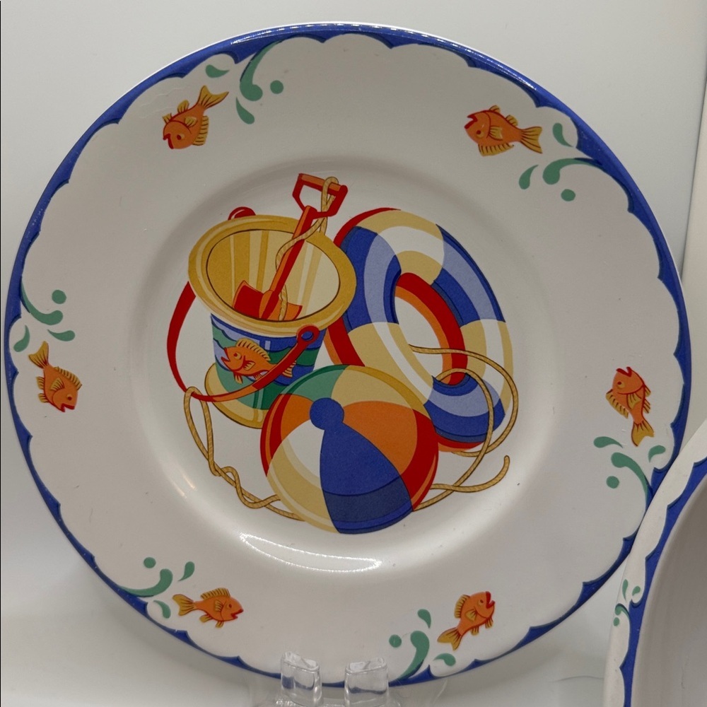 Tiffany & Co Nautical Themed 3 piece Child’s Dinnerware Set -MINT- - Picture 4 of 4